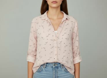 koszula satynowa rozowa: Reserved, Koszula damska, rozmiar M — 7