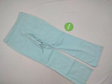 spodnie mid rise: Spodnie materiałowe damskie, rozmiar L — 3