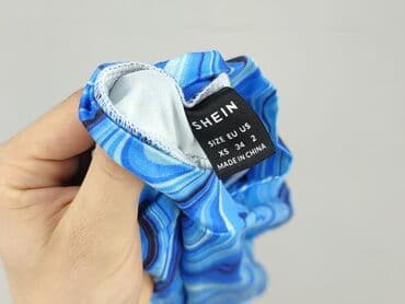 cropp bluzki z krótkim rękawem: Shein, T-shirt damski, rozmiar XS — 4