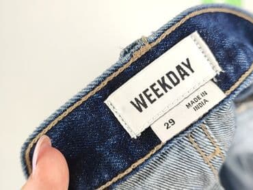 t shirty python: Weekday, Jeansy damskie, rozmiar M — 4