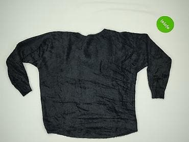 czarny sweter h: Sweter damski, rozmiar One size — 4