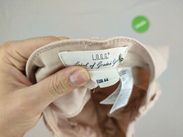 obcisłe legginsy: H&M, Material trousers for women, size 2XL (EU 44) — 4