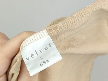 welurowa koszulka: Velvet, Top damski, rozmiar L — 7