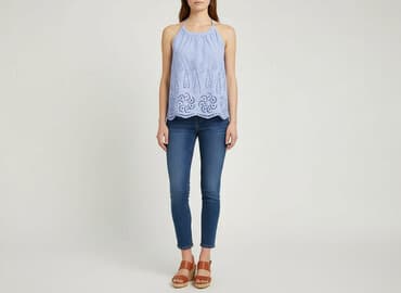 reserved sukienka fioletowa: Top damski, rozmiar S — 6