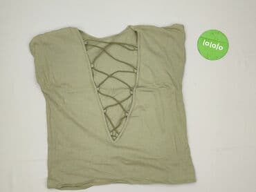 damska bluzka zapinana z tyłu krzyżówka: Жіноча блуза, розмір M — 4