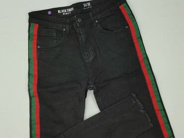 spodnie trapstar czarne: Jeansy dla mężczyzn — 1