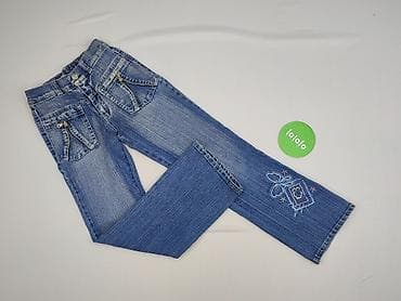 bluzki crop: Spodnie jeansowe, 12 lat, 146/152, stan - Bardzo dobry — 2