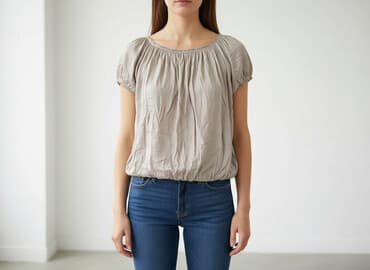 eleganckie bluzki andżela: Bluzka damska, rozmiar L — 6