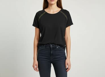 t shirt zara paris: Zara, T-shirt damski, rozmiar L — 6