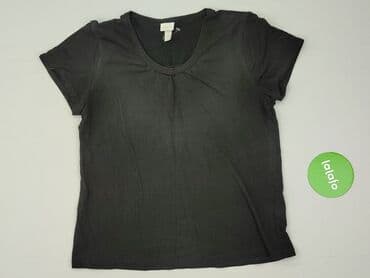 hm t shirty basic: H&M Basic, T-shirt damski, rozmiar L — 2