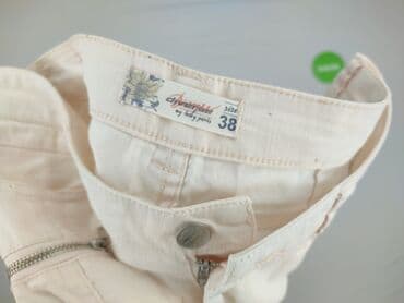 spodnie hello kitty piżama czarne: Spodnie materiałowe damskie, rozmiar M — 4