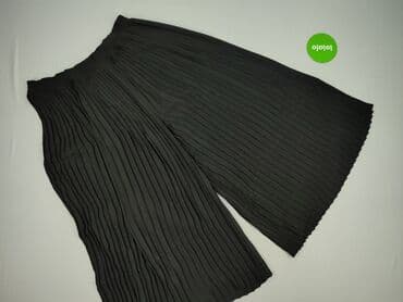 zara spodnie czarne szerokie: Zara, Spodnie 3/4 damskie, rozmiar M — 2