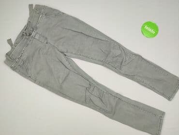 t shirty plus size allegro: Material trousers for women, size 2XL (EU 44) — 2