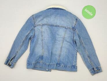 koszulka reprezentacji danii: Dziecięca kurtka jeansowa, 8 lat, 122-128 cm, stan - Idealny — 3