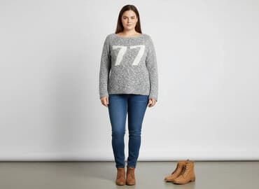 kurtki zimowe damskie c a: Sweter damski, rozmiar XL — 6