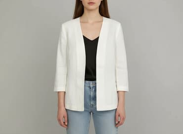 c a kurtki zimowe damskie: Marynarka damska, rozmiar S — 5