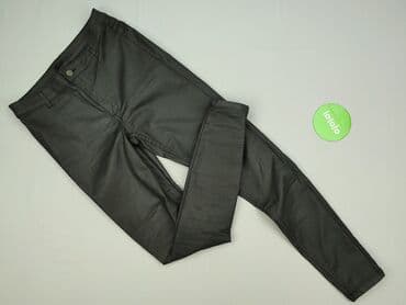 spódnice woskowana czarne: Diverse, Spodnie materiałowe damskie, rozmiar M — 2