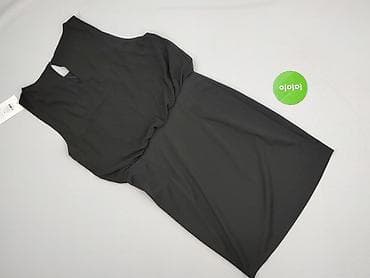 sukienka czarna basic: Vila, Sukienka damska, rozmiar M — 3