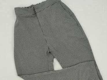spodnie w paski pull and bear: PULL&BEAR, Material trousers for women, size L — 2