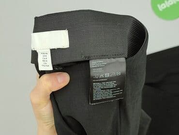 h m plus size tops: H&M, Spodnie materiałowe damskie, M — 4