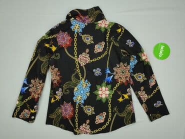 bluzka z dlugim rekawem czarna: Koszula damska, rozmiar M — 3