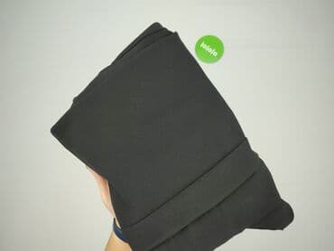 srebrne legginsy: Spodnie materiałowe damskie, M — 4