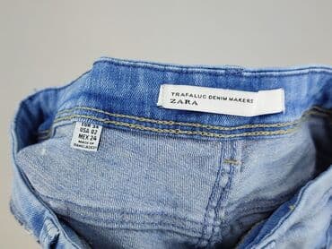 podarte jeansy: Zara, Jeansy damskie, rozmiar XS — 4