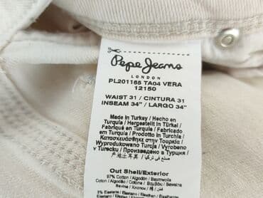 legginsy woskowane push up: Pepe Jeans, Jeansy damskie, L — 4