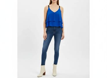 zielona koszulka zara: Zara, Top damski, rozmiar M — 6