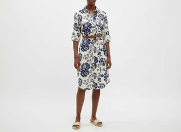 sukienka koszulowa w paski zara: Zara, Sukienka damska, rozmiar S — 7