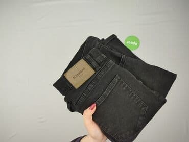 czarne jeansy pull bear: PULL&BEAR, Jeansy damskie, XS — 6