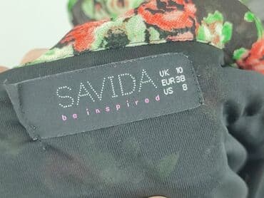 bluzka damska czarna krótki rękaw: Savida, Bluzka damska, rozmiar M — 5