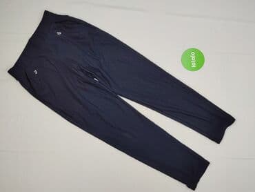 bordowe woskowane spodnie: Spodnie materiałowe damskie, M — 2