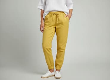 joggery damskie lidl: Esmara, Spodnie materiałowe damskie, rozmiar 2XL — 6