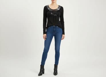 bluzki damskie megi allegro: MEGI, Bluzka damska, rozmiar S — 6