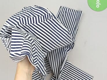 krótkie spodenki z lampasami: New Collection, Spodnie materiałowe damskie, rozmiar S — 5