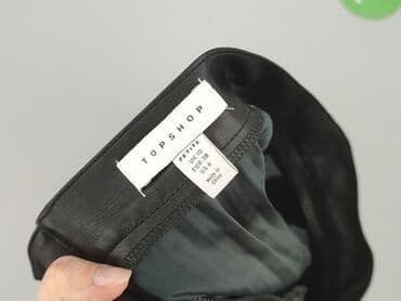 spódnice rozkloszowane eko skóra: Topshop Petite, Spódnica damska, S — 4