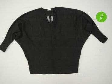 bluzki nietoperz plus size: Sweter damski, rozmiar One size — 2