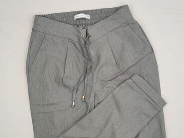 srebrne legginsy: Amisu, Spodnie materiałowe damskie, S — 1