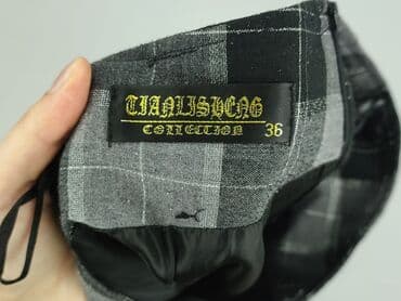 spódniczka w kratę plisowane: Spódnica damska, rozmiar S — 5