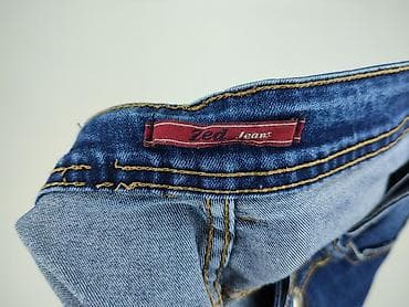 klapki deezee na platformie: Jeansy damskie, rozmiar S — 4