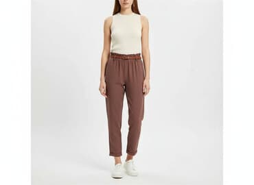 legginsy damskie rozmiar 54: Shein, Spodnie materiałowe damskie, rozmiar L — 7