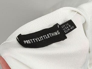 biala sukienka pretty little thing: PrettyLittleThing, Bluzka damska, rozmiar L — 5