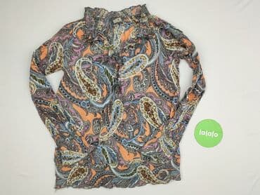 bluzka w geometryczne wzory: Women's blouse, size S (EU 36) — 2