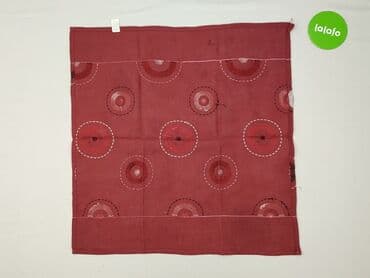 obrus żółty: Serwetka 56 x 56, kolor - Bordowy, stan - Bardzo dobry — 3