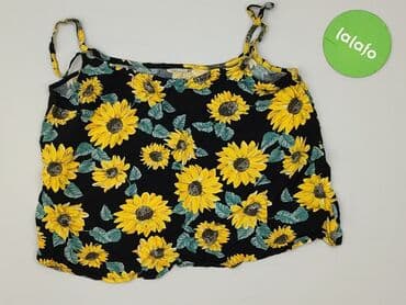 top z kwiatem 3d: Top damski, rozmiar S — 2