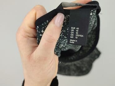 czarne luźne sukienki: Sukienka damska, rozmiar M — 5