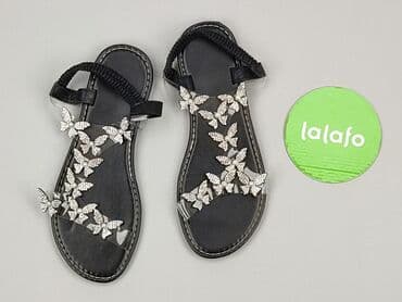 lands' end buty: Sandały damskie, rozmiar 37 — 2