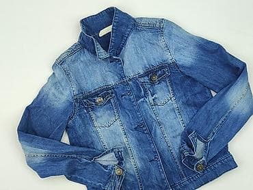 buty k m: Dziecięca kurtka jeansowa, 12 lat, 146-152 cm, stan - Bardzo dobry — 1