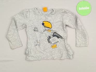 obcisłe podkoszulki: Bluzka, 1.5-2 lat, 86-92 cm, stan - Idealny — 2